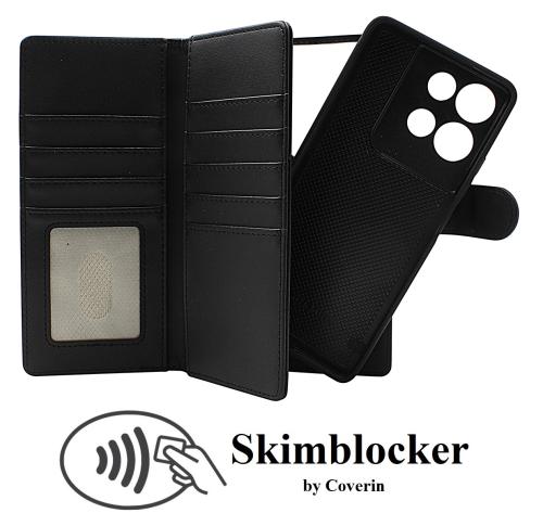 Skimblocker Motorola Moto G75 5G XL Magnet Lommebok Deksel