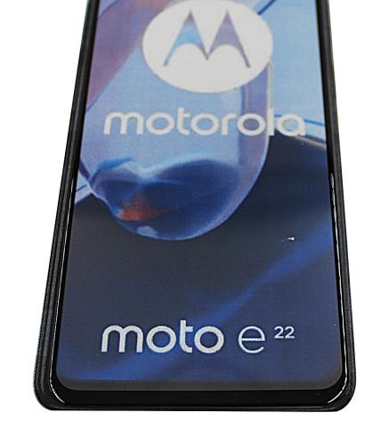 Full Frame Skjermbeskyttelse av glass Motorola Moto E22i