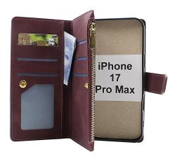 XL iPhone 17 Pro Max Luksus Lommebok Deksel