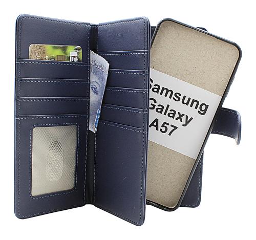 Skimblocker Samsung Galaxy A57 5G XL Magnet Lommebok Deksel