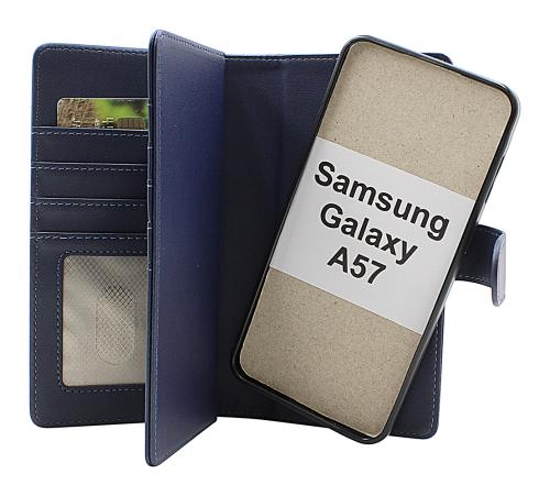 Skimblocker Samsung Galaxy A57 5G XL Magnet Lommebok Deksel