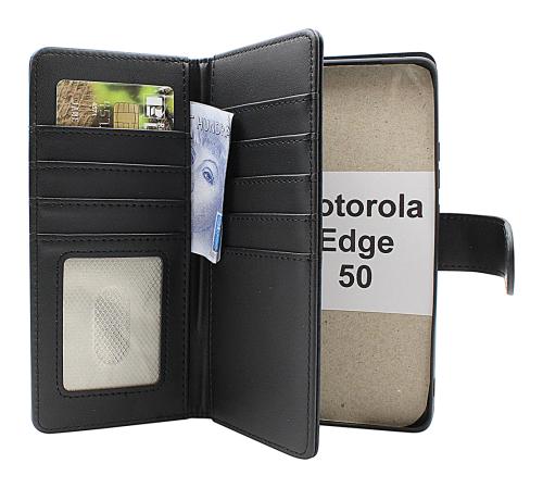 Skimblocker Motorola Edge 50 XL Magnet Lommebok Deksel