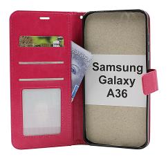 Crazy Horse Samsung Galaxy A36 Lommebok Deksel