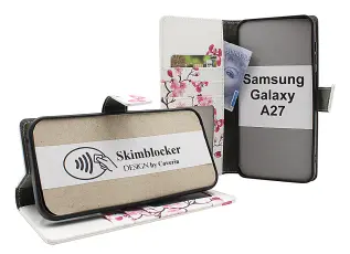 Skimblocker Samsung Galaxy A27 Lommebok Deksel Design