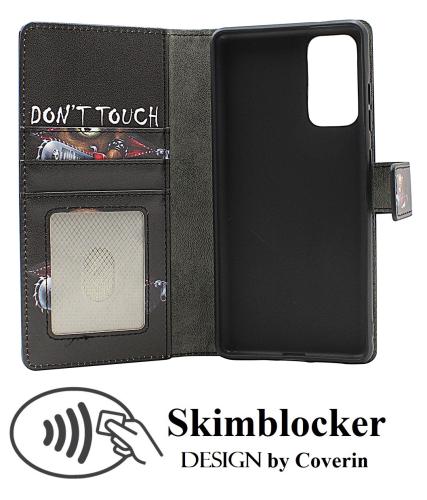 Skimblocker Samsung Galaxy S20 FE/S20 FE 5G Lommebok Deksel Design