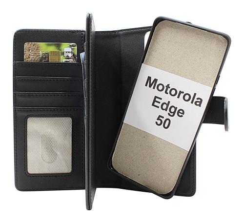 Skimblocker Motorola Edge 50 XL Magnet Lommebok Deksel