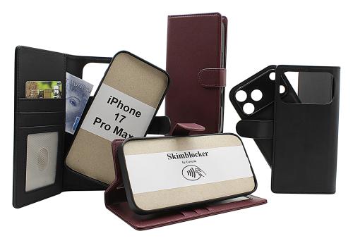 Skimblocker iPhone 17 Pro Max Magnet Lommebok Deksel