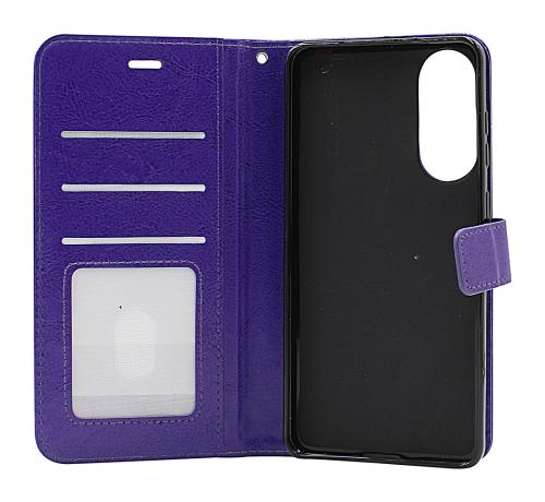 Crazy Horse Samsung Galaxy S25 Edge Lommebok Deksel