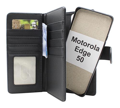 Skimblocker Motorola Edge 50 XL Magnet Lommebok Deksel