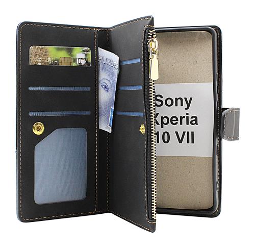 XL Sony Xperia 10 VII Luksus Lommebok Deksel