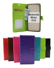 Crazy Horse Wallet Motorola Moto G32