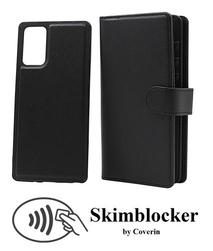 Skimblocker Samsung Galaxy Note 20 5G XL Magnet Lommebok Deksel