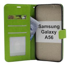 Crazy Horse Samsung Galaxy A56 Lommebok Deksel