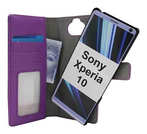 Skimblocker Magnet Wallet Sony Xperia 10