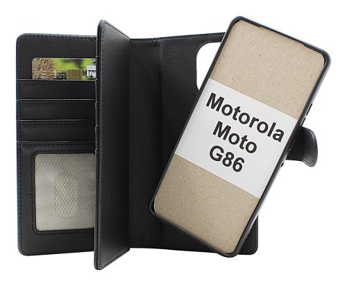 Skimblocker Motorola Moto G86 XL Magnet Lommebok Deksel