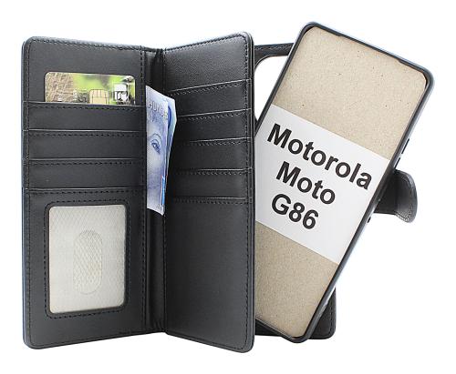 Skimblocker Motorola Moto G86 XL Magnet Lommebok Deksel