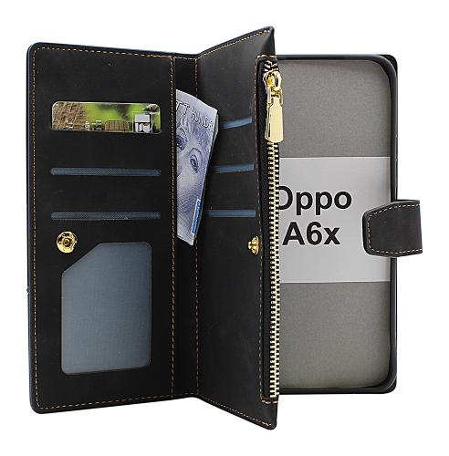 XL Oppo A6x Luksus Lommebok Deksel