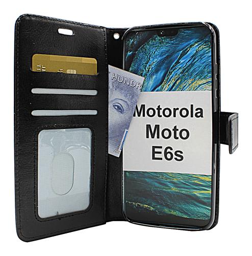 Crazy Horse Wallet Motorola Moto E6s