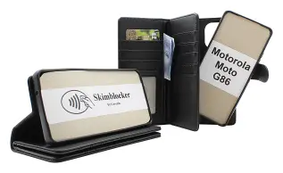 Skimblocker Motorola Moto G86 XL Magnet Lommebok Deksel