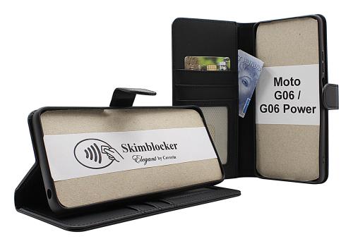 Skimblocker Motorola Moto G06 / G06 Power Lommebok Deksel