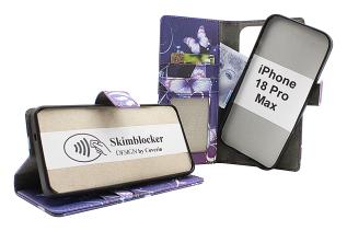 Skimblocker iPhone 18 Pro Max Magnet Lommebok Deksel Design