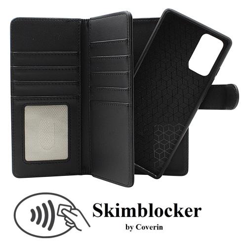 Skimblocker Samsung Galaxy Note 20 5G XL Magnet Lommebok Deksel