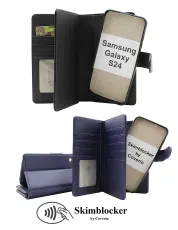 Skimblocker Samsung Galaxy S24 5G XL Magnet Lommebok Deksel