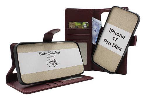 Skimblocker iPhone 17 Pro Max Magnet Lommebok Deksel