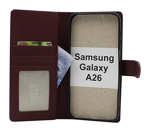 Skimblocker Samsung Galaxy A26 Magnet Lommebok Deksel