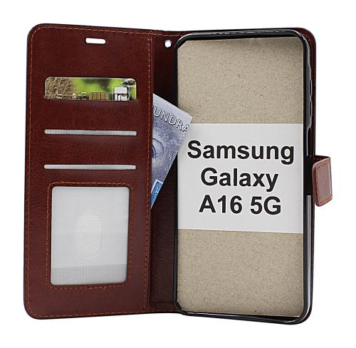 Crazy Horse Samsung Galaxy A16 / A16 5G Lommebok Deksel