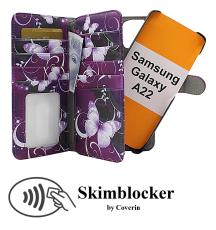 Skimblocker XL Magnet Designwallet Samsung Galaxy A22 (SM-A225F/DS)