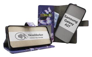 Skimblocker Samsung Galaxy A27 Magnet Lommebok Deksel Design