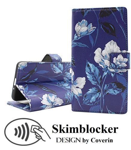 Skimblocker iPhone 6s/7/8/SE (2nd/3rd Gen.) Magnet Lommebok Deksel Design