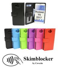 Skimblocker Lommebok-etui Huawei Y6 2017 (MYA-L41)