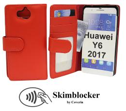 Skimblocker Lommebok-etui Huawei Y6 2017 (MYA-L41)