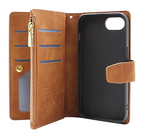 XL iPhone 16e Luksus Lommebok Deksel