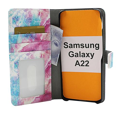 Skimblocker Magnet Designwallet Samsung Galaxy A22 (SM-A225F/DS)