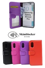 Skimblocker Lommebok-etui Samsung Galaxy XCover Pro (G715F/DS)