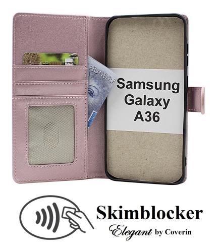 Skimblocker Samsung Galaxy A36 Lommebok Deksel