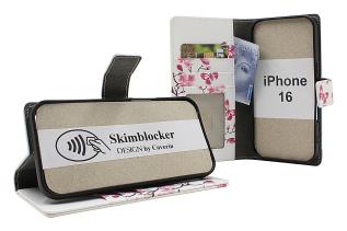 Skimblocker iPhone 16 Lommebok Deksel Design