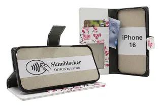 Skimblocker iPhone 16 Lommebok Deksel Design