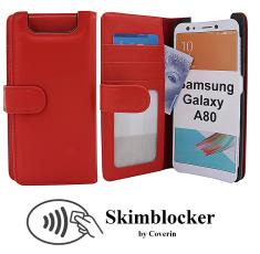 Skimblocker Lommebok-etui Samsung Galaxy A80 (A805F/DS)