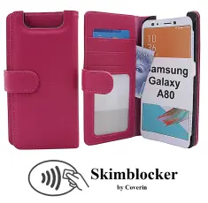 Skimblocker Lommebok-etui Samsung Galaxy A80 (A805F/DS)