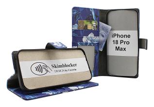 Skimblocker iPhone 18 Pro Max Lommebok Deksel Design