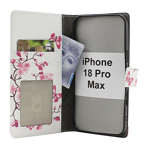 Skimblocker iPhone 18 Pro Max Lommebok Deksel Design