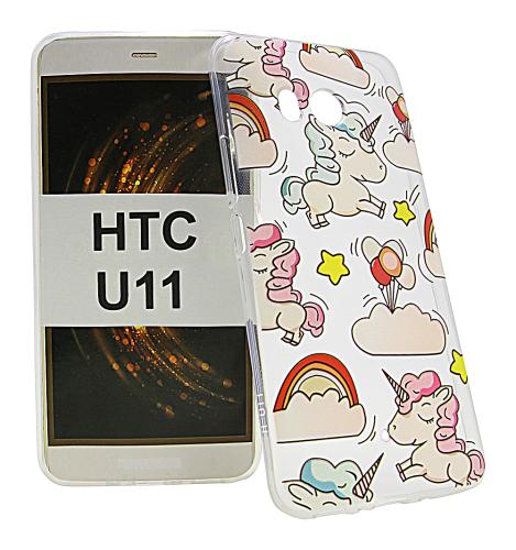 TPU Designdeksel HTC U11