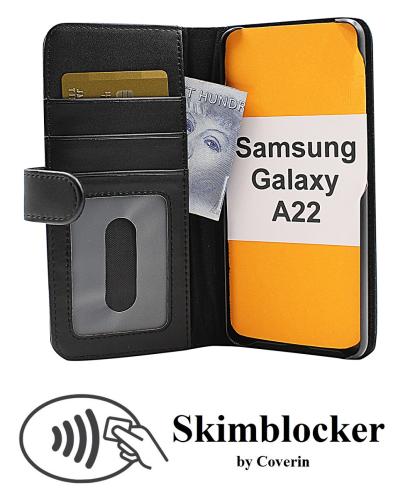 Skimblocker Lommebok-etui Samsung Galaxy A22 (SM-A225F/DS)