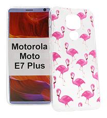 TPU Designdeksel Motorola Moto E7 Plus