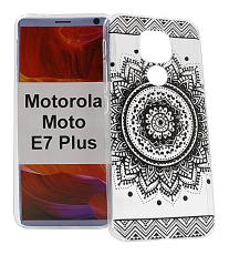 TPU Designdeksel Motorola Moto E7 Plus