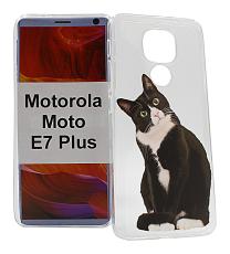 TPU Designdeksel Motorola Moto E7 Plus